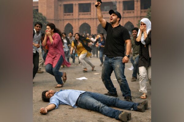 Law college student kills fellow student