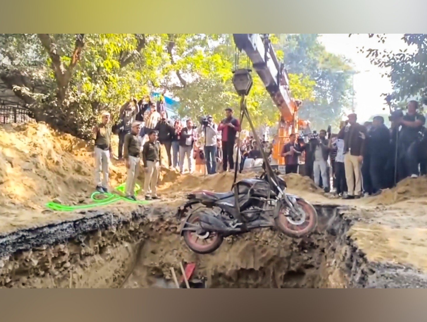 Janakpuri biker death case