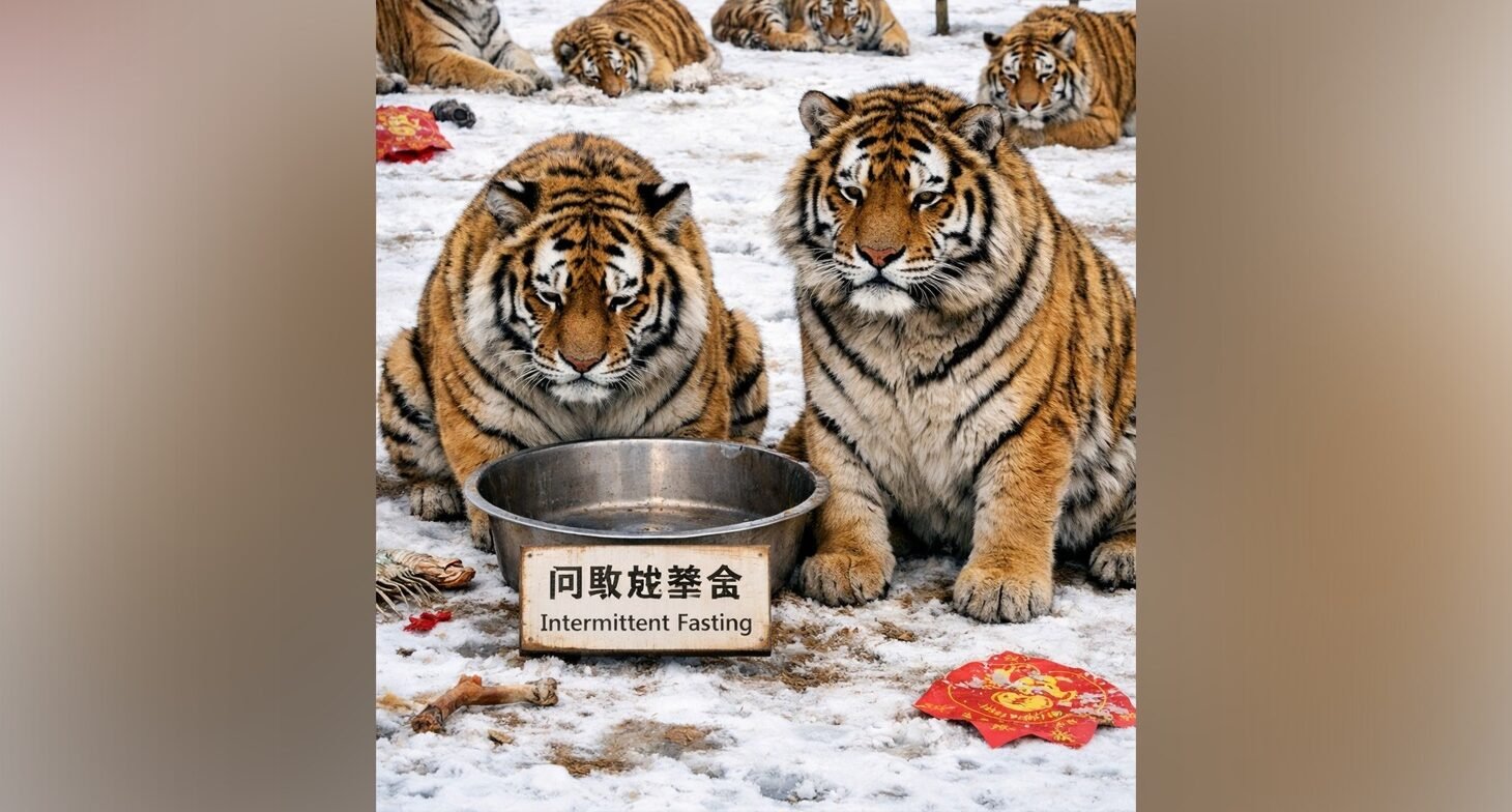 Siberian tigers in China