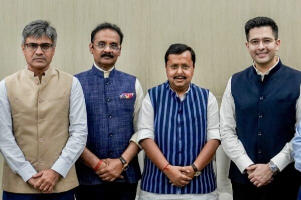 Raghav and BJP president