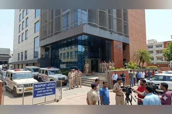Chandigarh Passport Office Bomb Scare