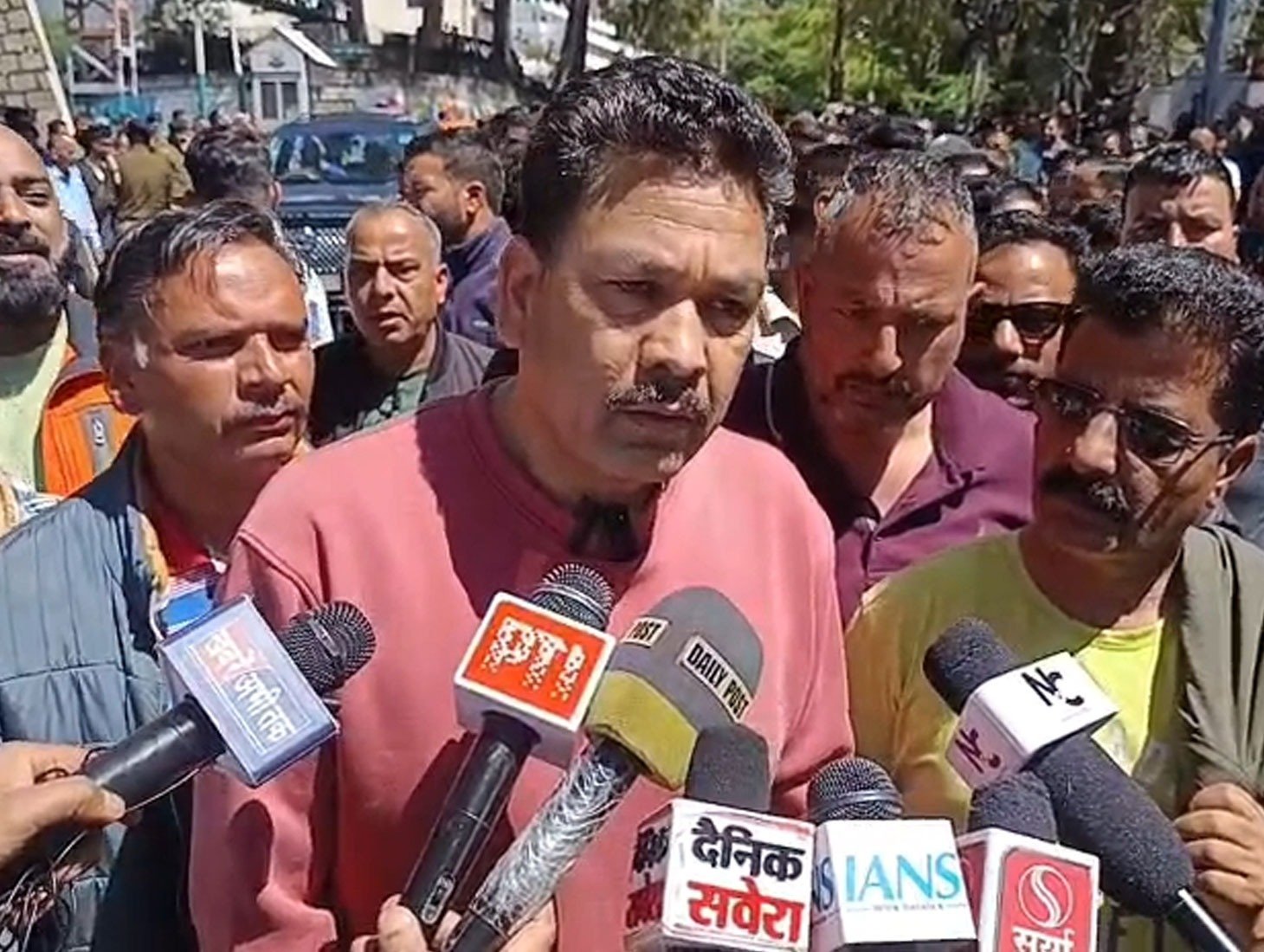 Kangra protest