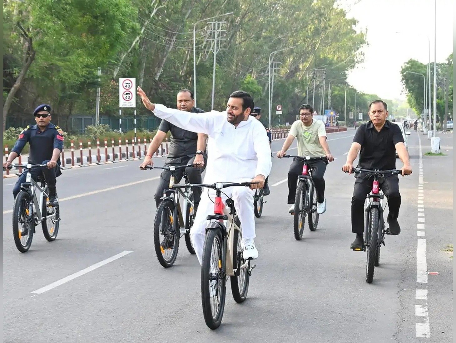 Haryana Pushes Fuel Saving Drive With Cycle Campaign