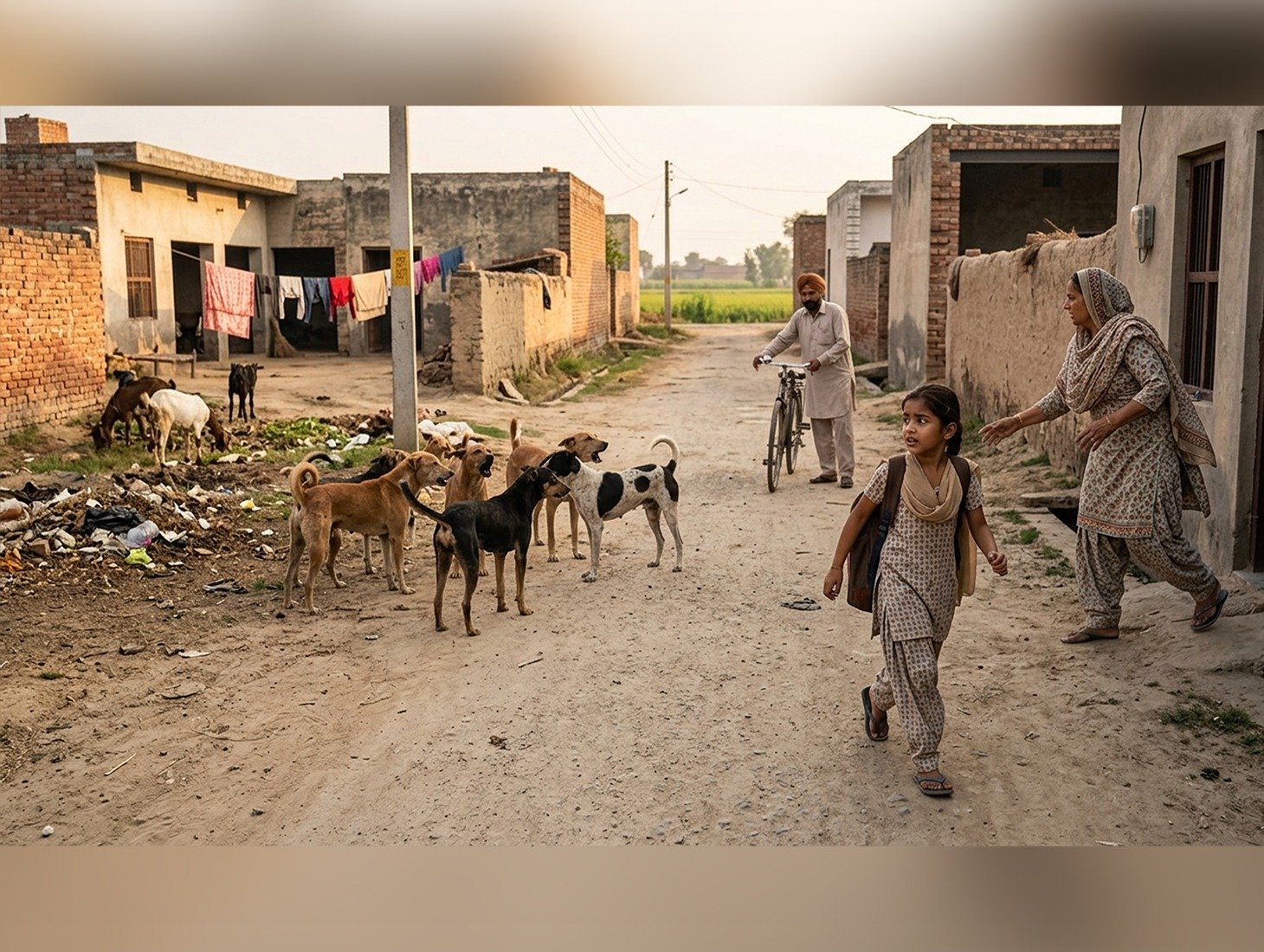 Minor Girl Dies After Being Attacked by Stray Dogs