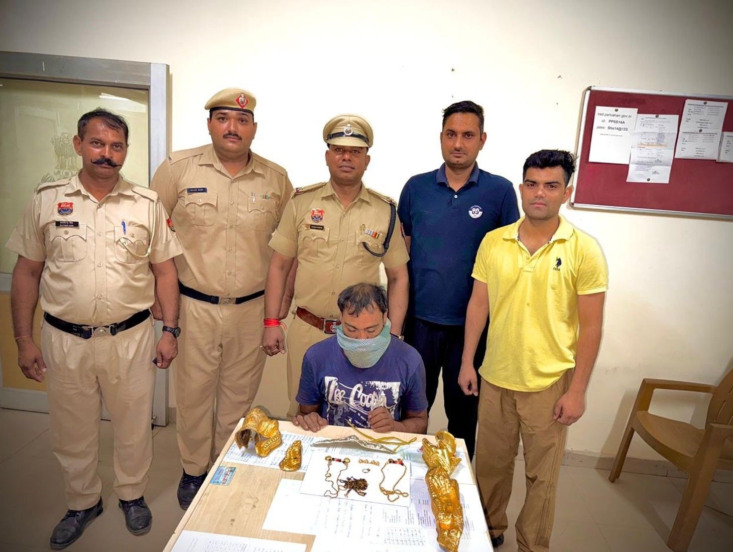 Jewellery Worth Lakhs Recovered From Temple Theft Accused