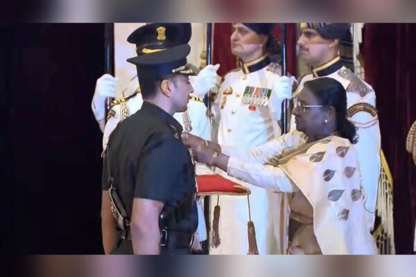 1. Mohali’s Major Arshdeep Singh Gill Receives Kirti Chakra from President