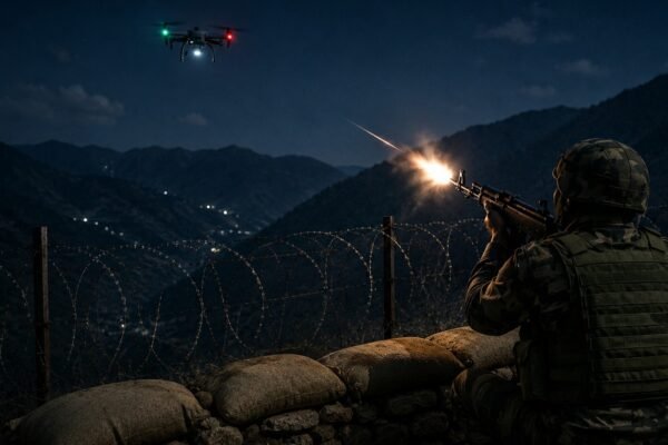 Army Engages Suspected Pakistani Drone in Mendhar Sector