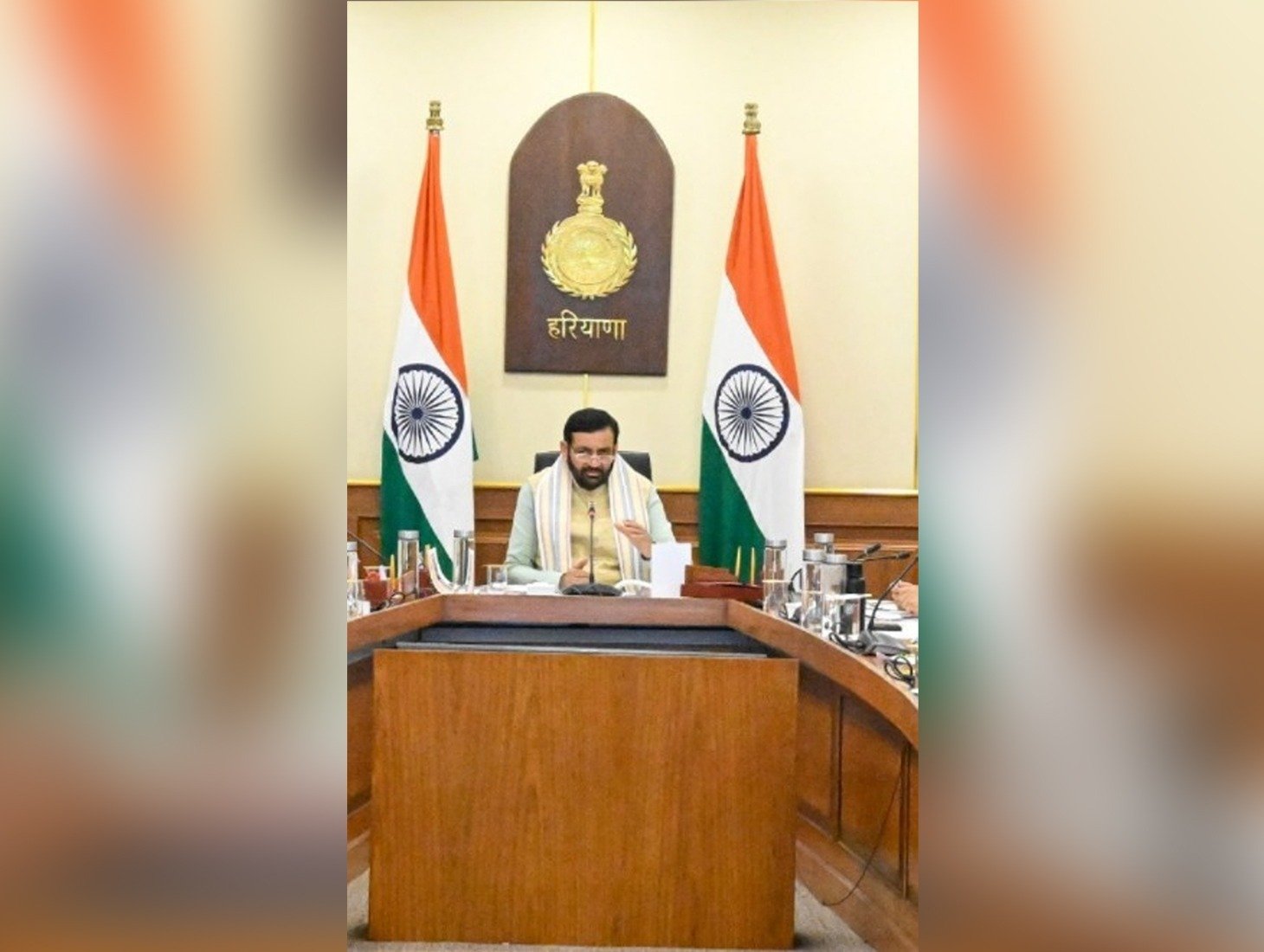 Michael Clarke, Haryana CM Discuss Youth Cricket and Sports Cooperation