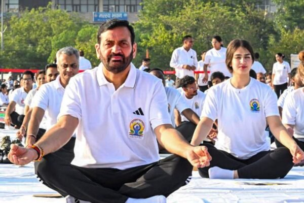 Saini Announces Yoga Inclusion In Education, Sports And Govt Exam Framework