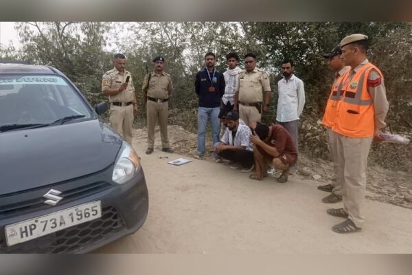 4.24 Grams of Chitta Recovered During Morning Checkpoint Operation