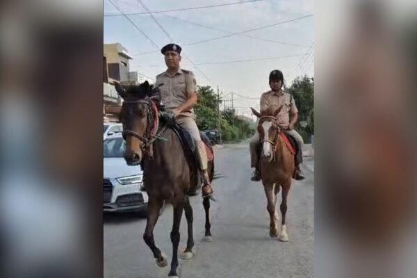 Horse Patrols Introduced in Panchkula to Boost Crime Prevention Efforts