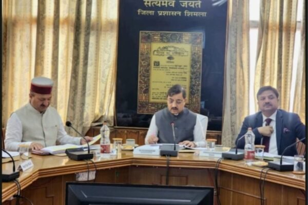 Shimla DISHA Meeting: MP Directs Officials to Complete Pending Projects Before Monsoon