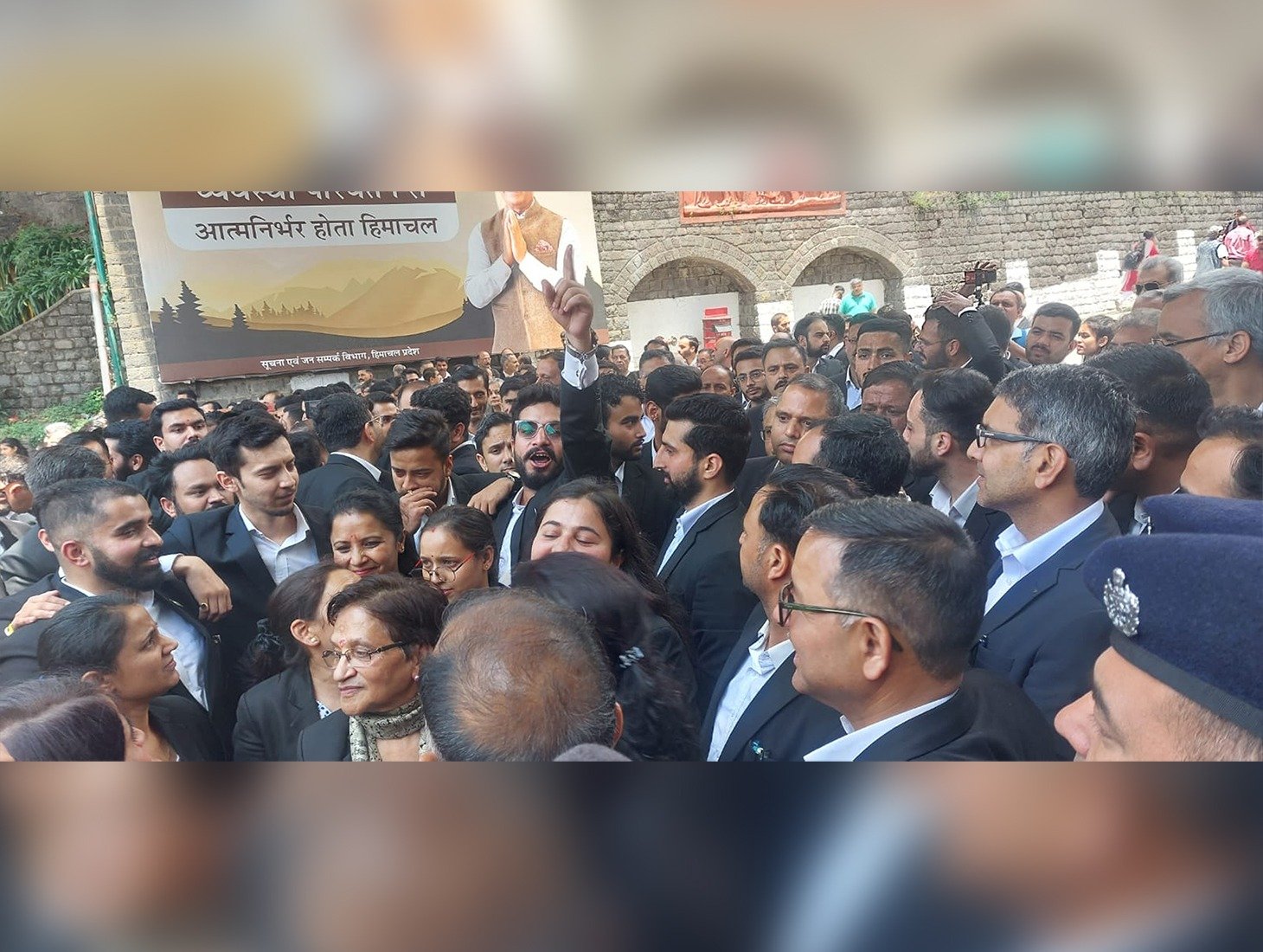 Investigation Underway After Illegal Gathering Disrupts Public Order in Shimla