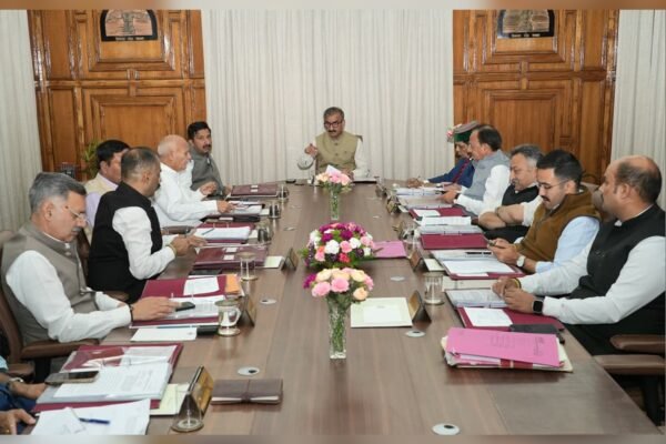 Chief Minister Sukhu